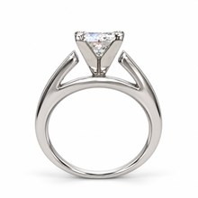 Load image into Gallery viewer, Princess Cut Diamond Engagement Ring
