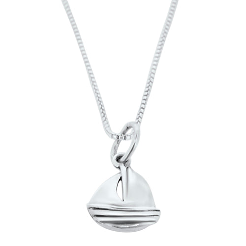 Sterling Silver Okoboji Sailboat Pendant