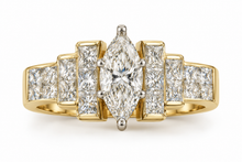 Load image into Gallery viewer, Marquise Engagement Ring
