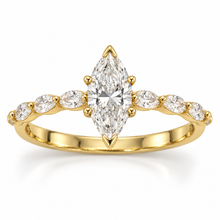 Load image into Gallery viewer, Marquise Diamond Engagement Ring
