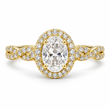 Load image into Gallery viewer, Oval Diamond Engagement Ring
