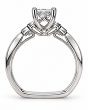 Load image into Gallery viewer, Princess Cut Diamond Engagement Ring
