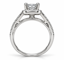 Load image into Gallery viewer, Princess Cut Diamond Engagement Ring
