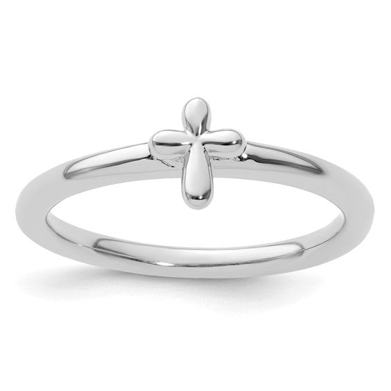 Sterling Silver Cross Ring