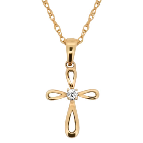 Diamond Cross Pendant