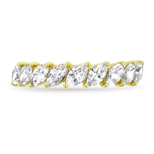 Marquise Diamond Band