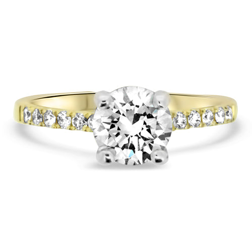 Round Brilliant Cut Diamond Engagement Ring