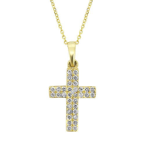 Diamond Cross Pendant