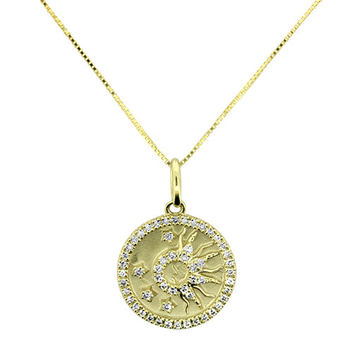 Sun and Stars Pendant