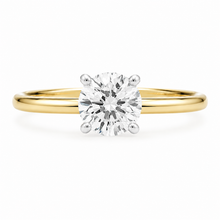 Load image into Gallery viewer, Round Diamond Solitaire Engagement Ring
