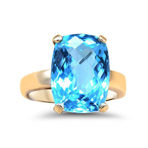 Blue Topaz Ring