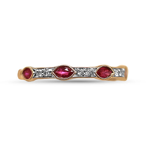 Ruby and Diamond Ring