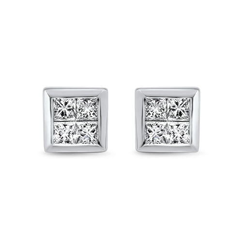 Diamond Stud Earrings