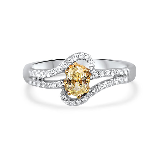Yellow Diamond Ring