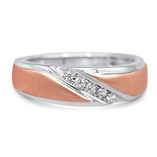 Mens Diamond Wedding Band