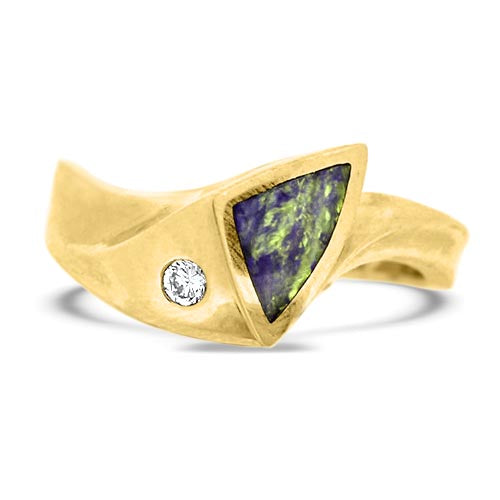 Opal and Diamond Ring