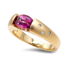 Load image into Gallery viewer, Rhodolite Garnet and Diamond Ring
