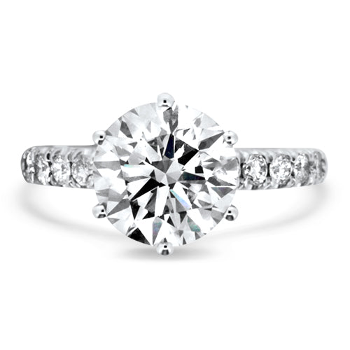 Round Diamond Engagement Ring