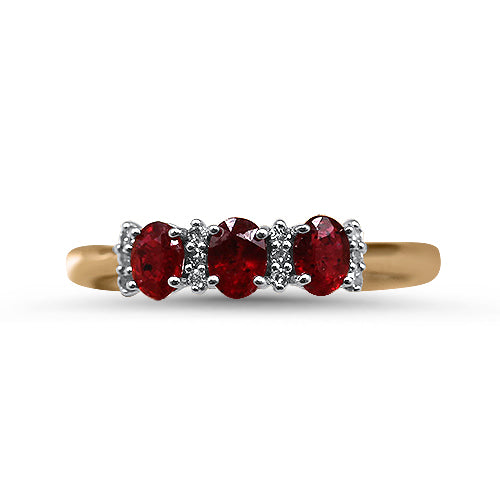 Ruby and Diamond Ring