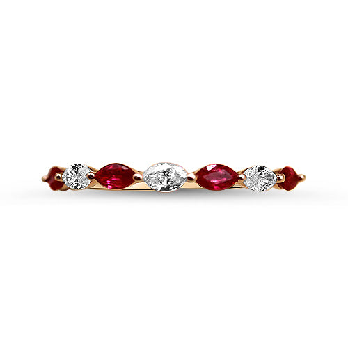Ruby and Diamond Ring