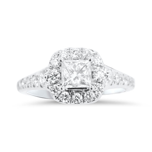 Princess Cut Diamond Engagement Ring