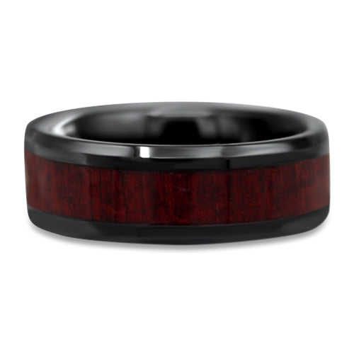Mens Ceramic Wedding Band