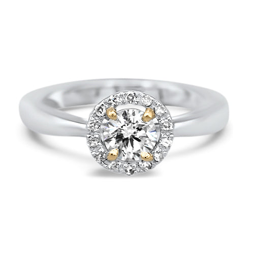 Round Diamond Engagement Ring