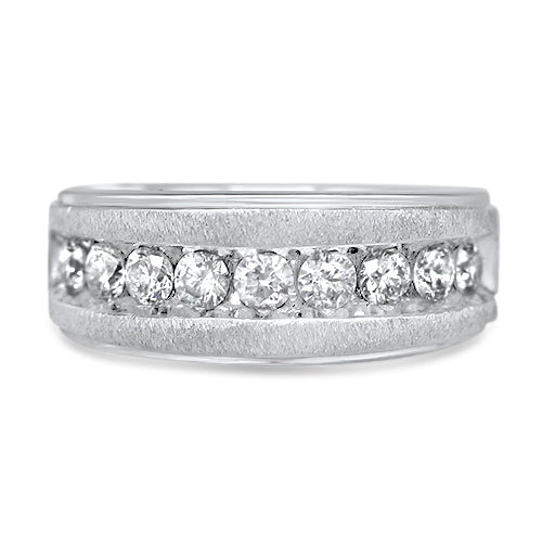 Diamond Mens Wedding Ring