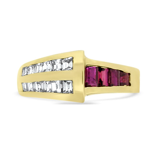 Ruby and Diamond Ring