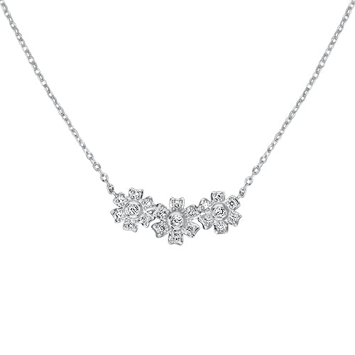 Flower Diamond Necklace