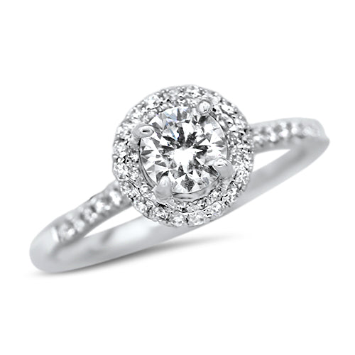 Round Diamond Engagement Ring