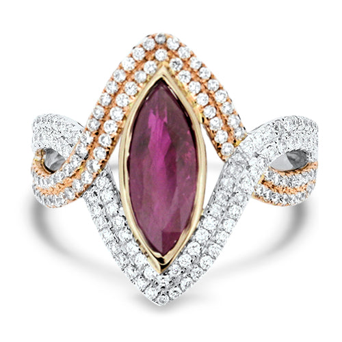 Ruby and Diamond Ring