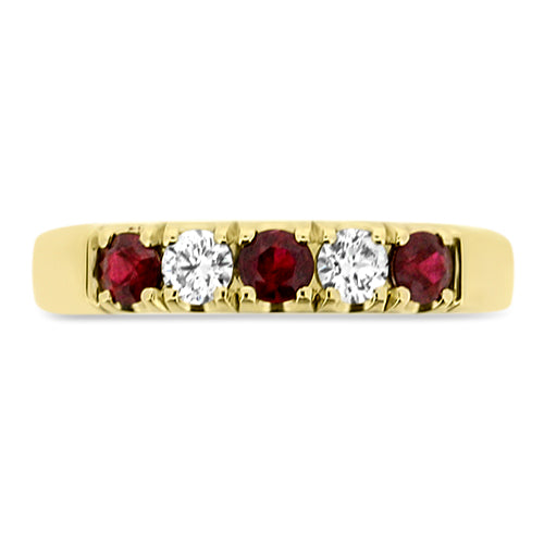 Ruby and Diamond Ring