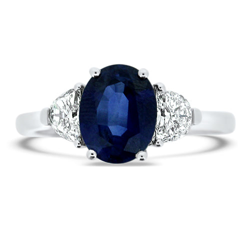 Sapphire and Diamond Ring