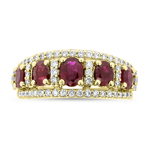 Ruby and Diamond Ring