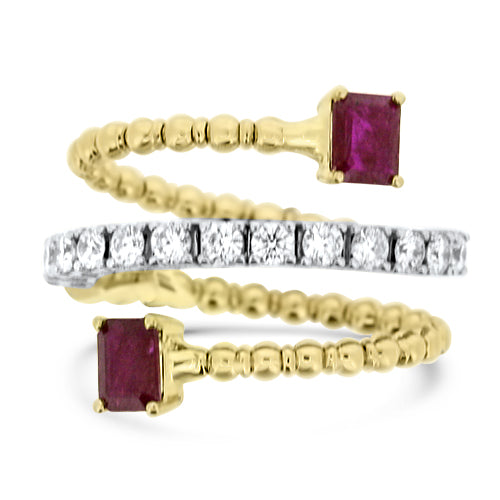 Ruby and Diamond Ring
