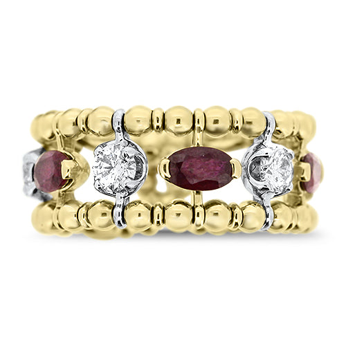 Ruby and Diamond Ring