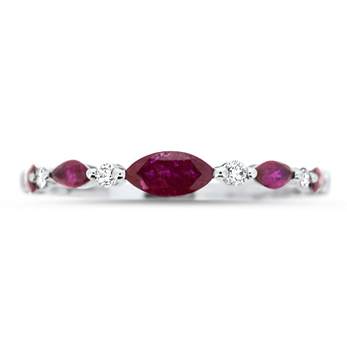 Ruby and Diamond Ring