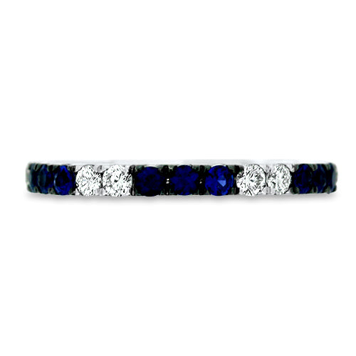 Sapphire and Diamond Band