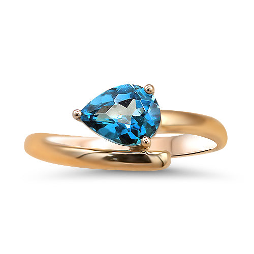Blue Topaz Ring