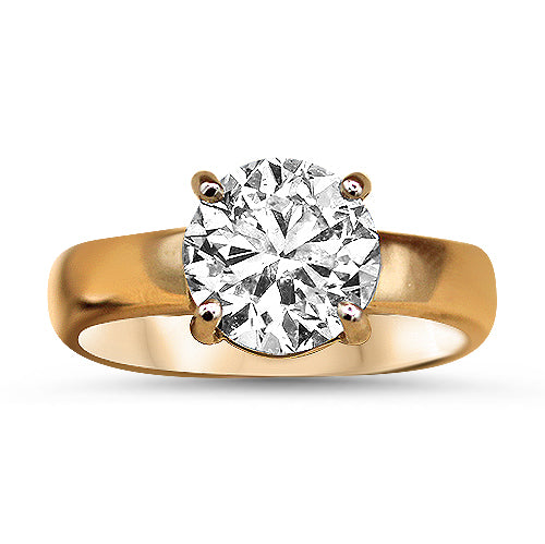 Round Diamond Engagement Ring