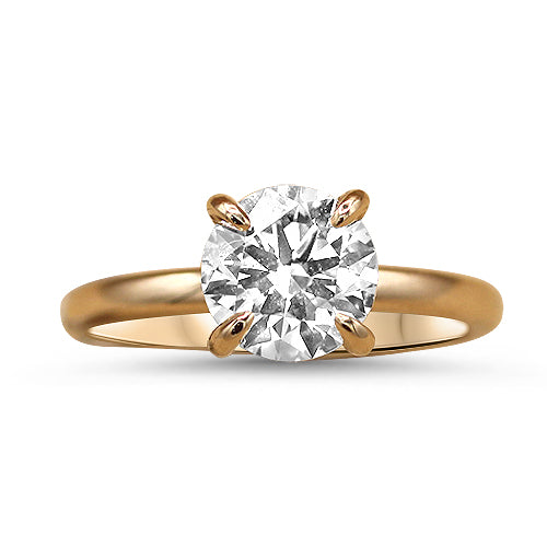 Round Diamond Engagement Ring