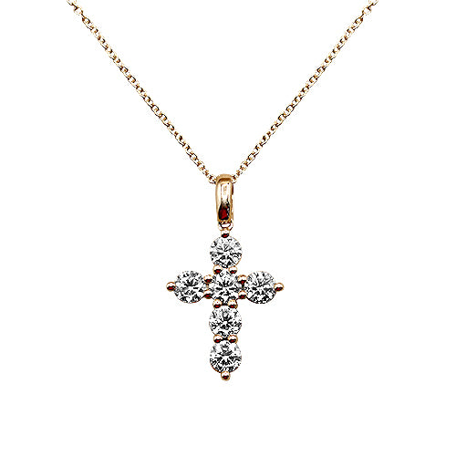 Diamond Cross Pendant