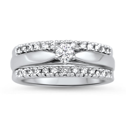 Diamond Wedding Set