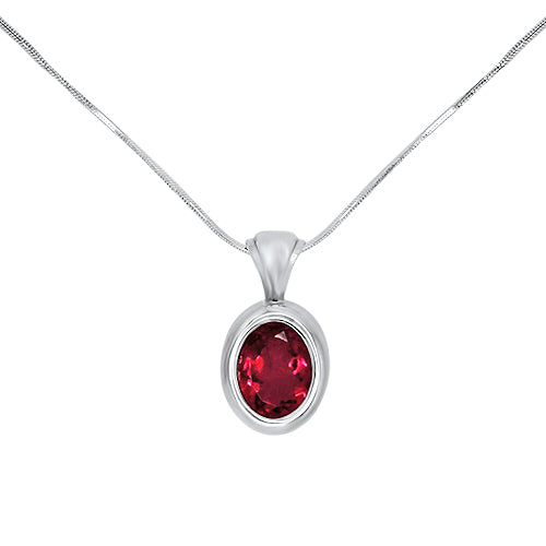 Pink Tourmaline Pendant
