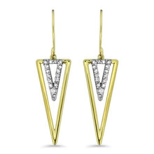 Load image into Gallery viewer, Adorable Diamond Dangle Earring
