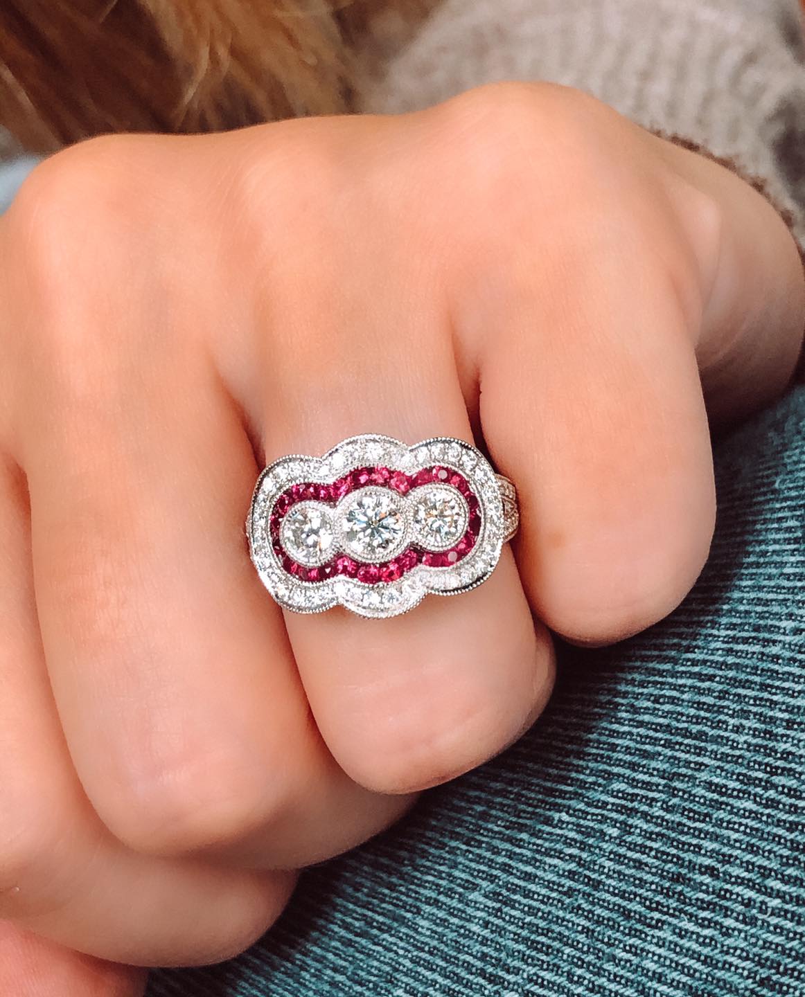 Ruby & Diamond Ring