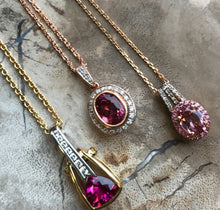 Load image into Gallery viewer, Pink Tourmaline Pendant
