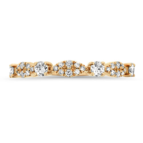 Rose Gold Diamond Band