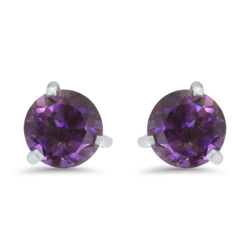Amethyst 5mm Studs